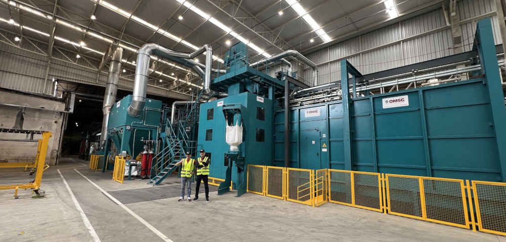 Shotblast machine type Tunnelblast 2025/16-11