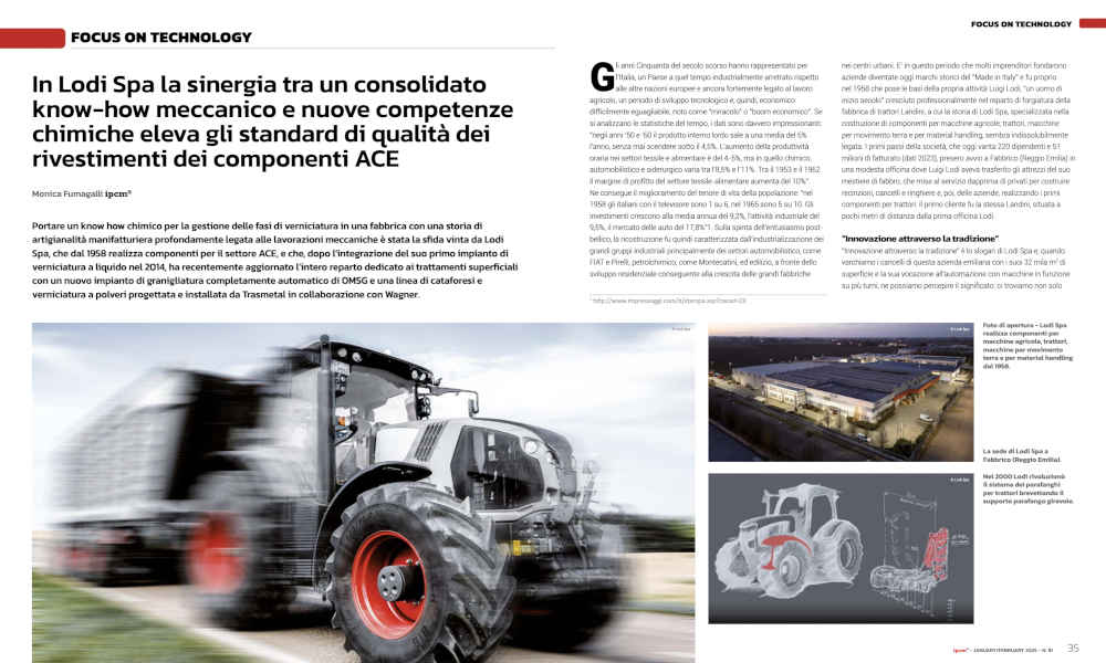 Caso studio pubblicato sulla rivista tecnica ipcm