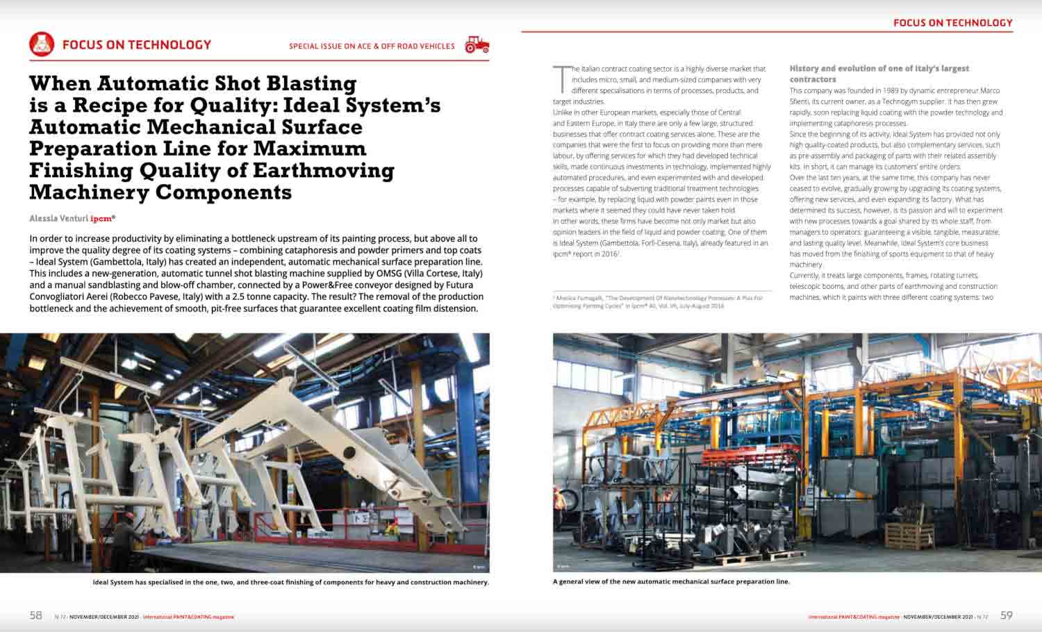 When Automatic Shot Blasting is a Recipe for Quality: a case study with Ideal System